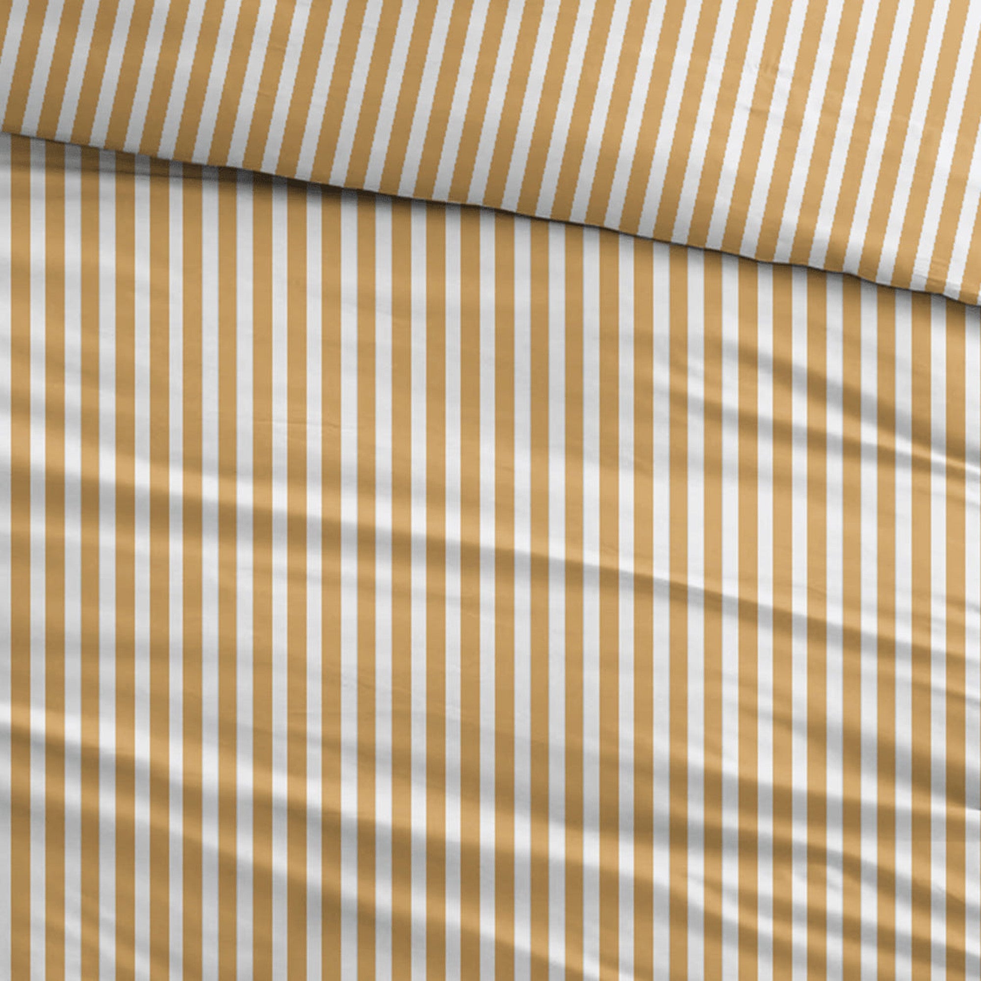 Sleepnight dekbedovertrek flanel Iris geel