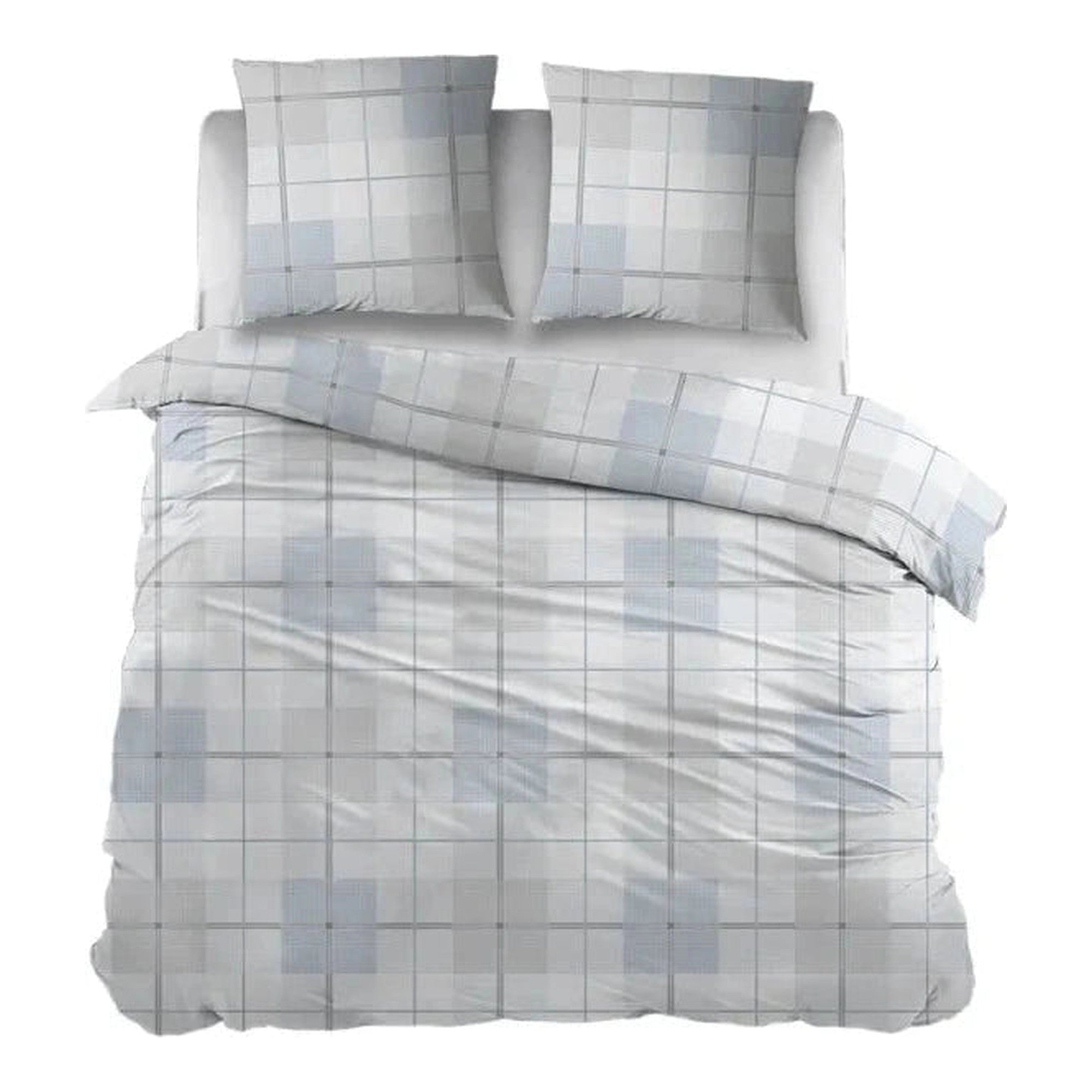 Sleepnight Lakenset flanel Ivy blauw