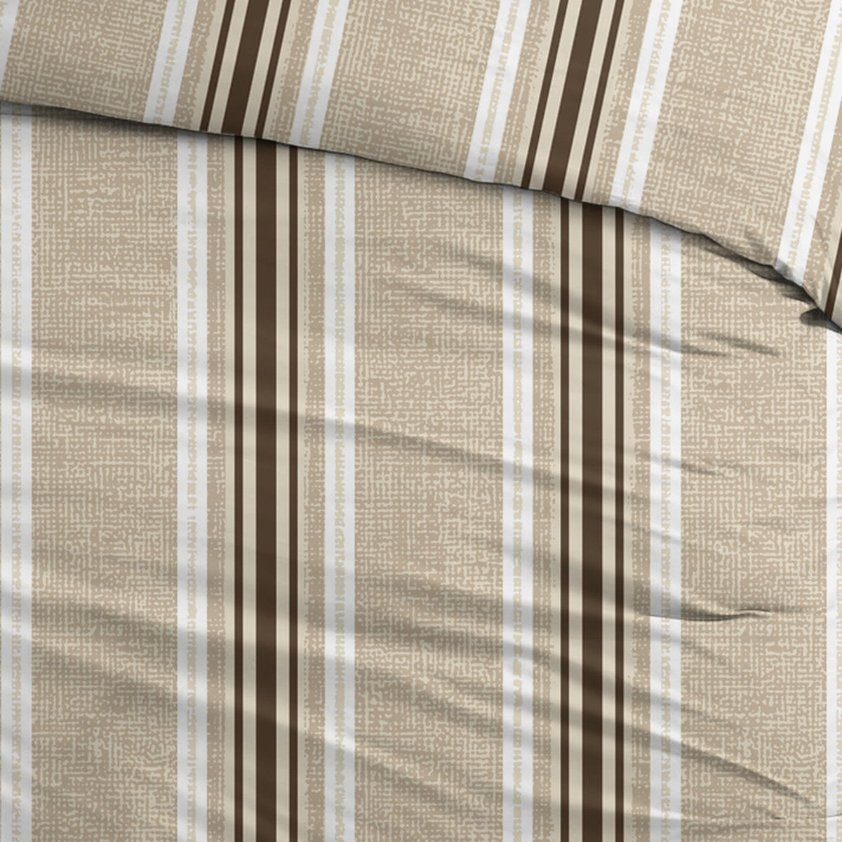 Sleepnight dekbedovertrek flanel Philomeen beige