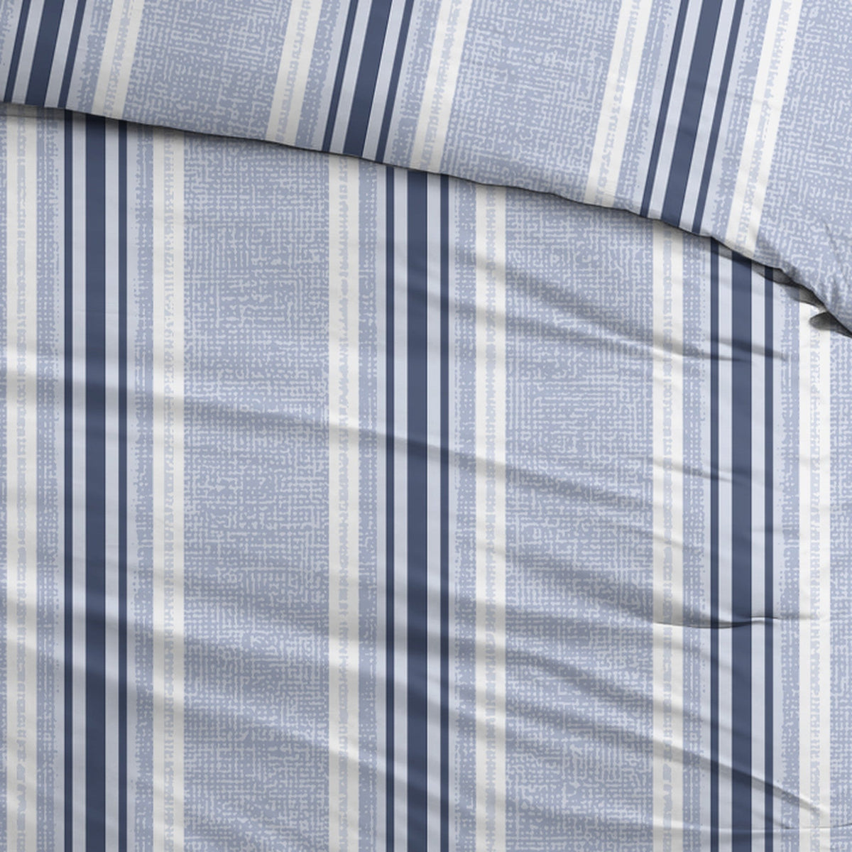 Sleepnight dekbedovertrek flanel Philomeen blauw