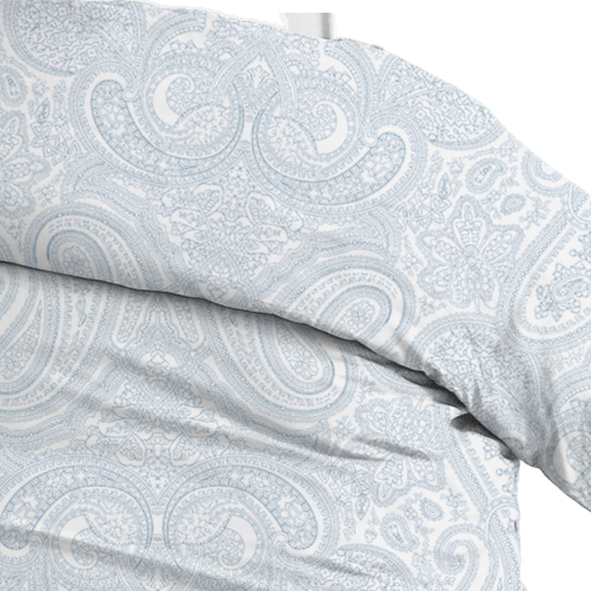 Sleepnight dekbedovertrek percale Carotte bleu gris