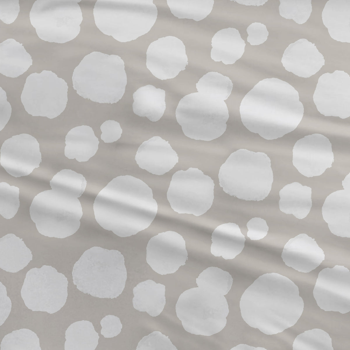 Sleepnight dekbedovertrek percale Framboises beige