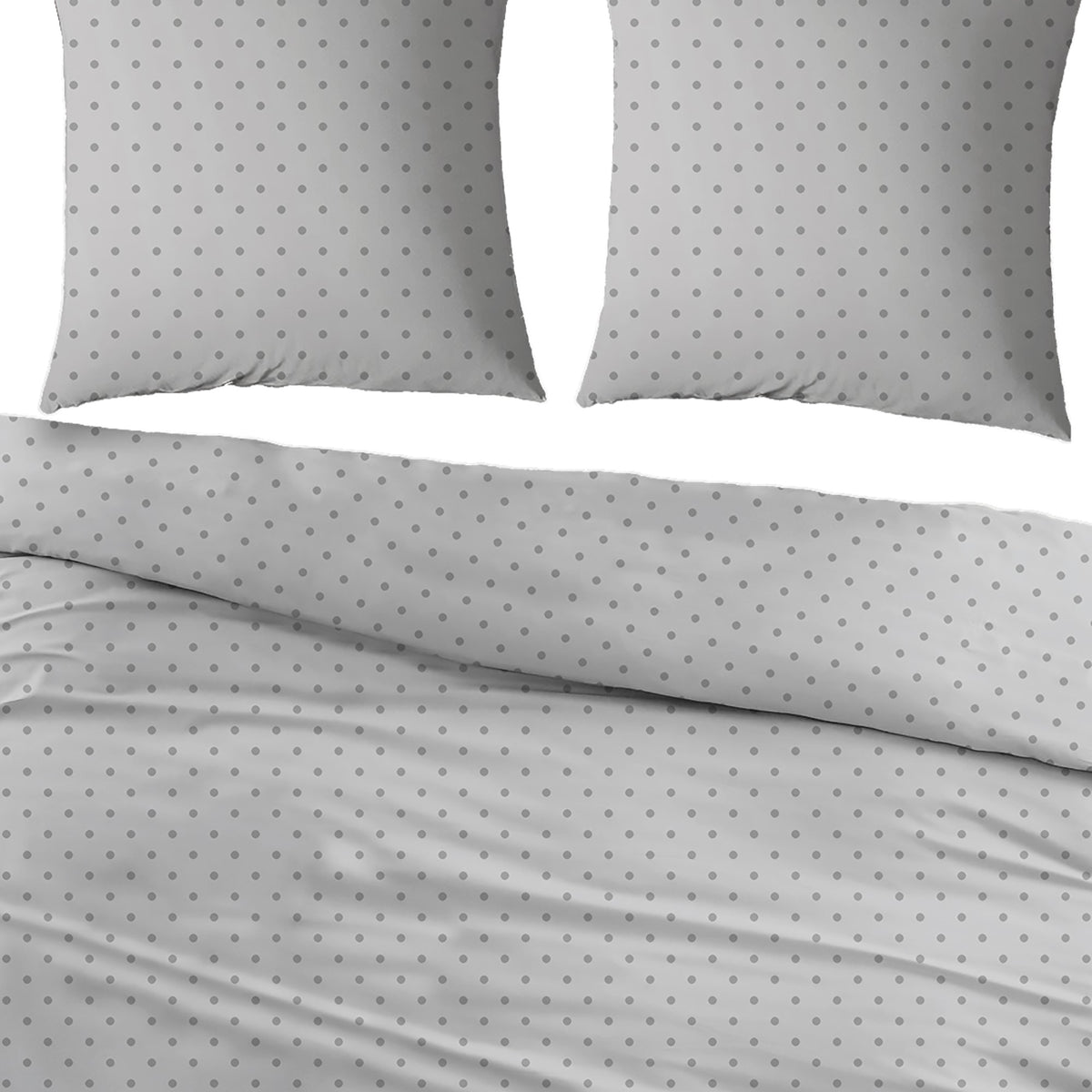 Sleepnight dekbedovertrek percale Noisettes gris