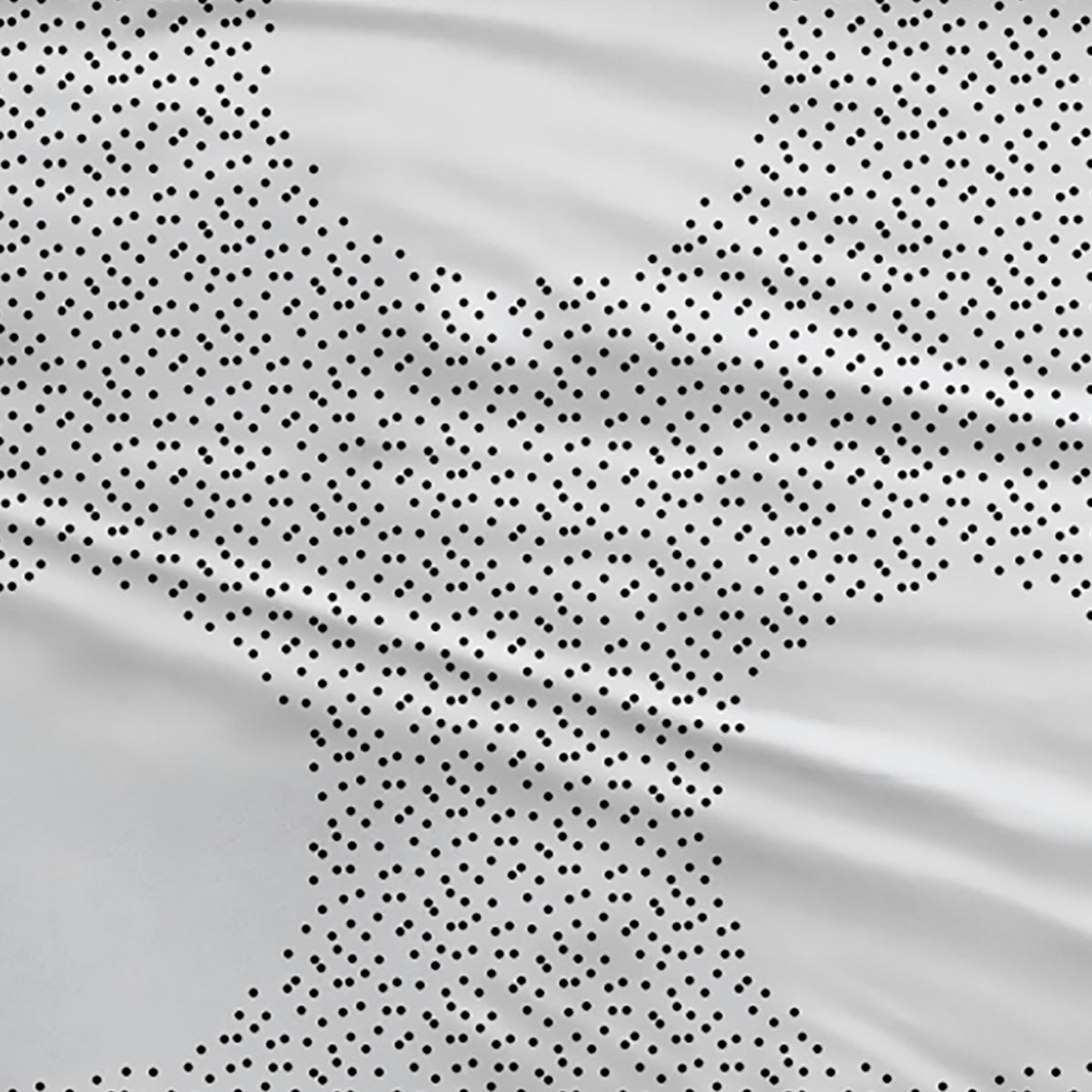 Sleepnight dekbedovertrek percale Pommes blanc noir