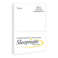 Sleepnight Puma Split-Topper Matrasbeschermer Waterdicht Jersey 12 cm
