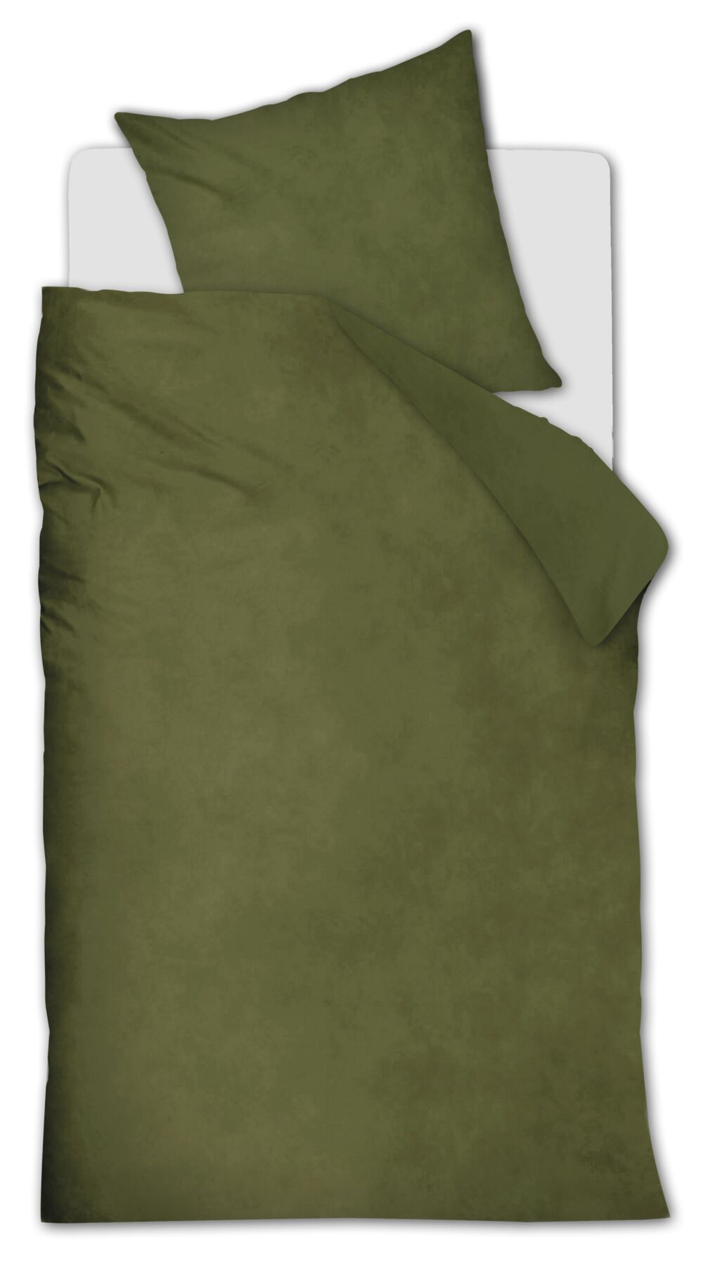 Ambiante Dekbedovertrek Velvet Groen