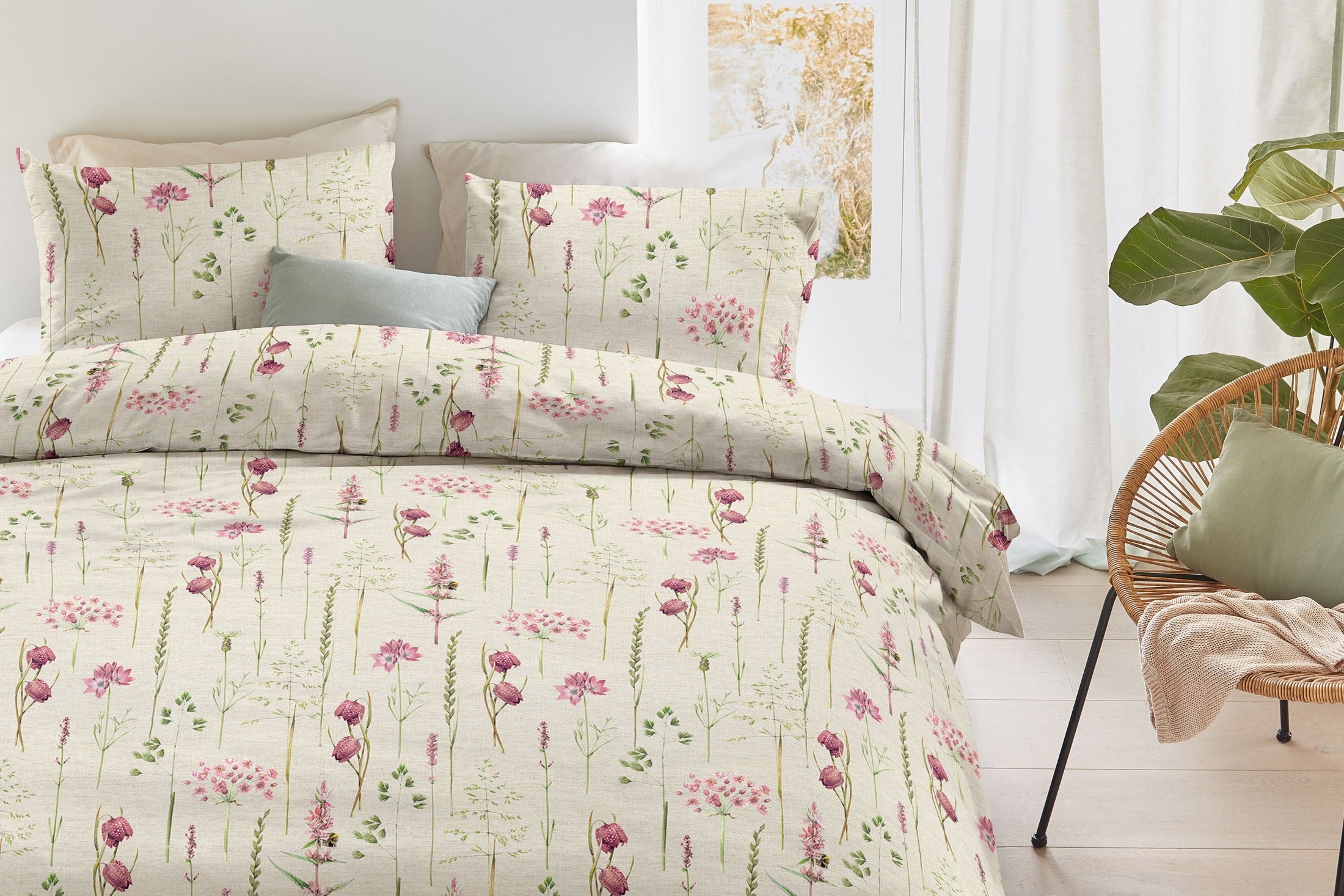 Marjolein Bastin Dekbedovertrek Katoen Wild Whimsy - Multi