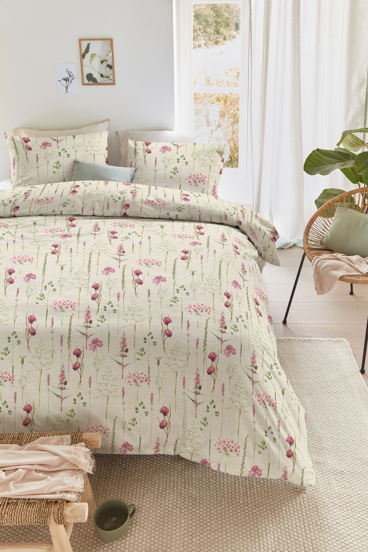 Marjolein Bastin Dekbedovertrek Katoen Wild Whimsy - Multi