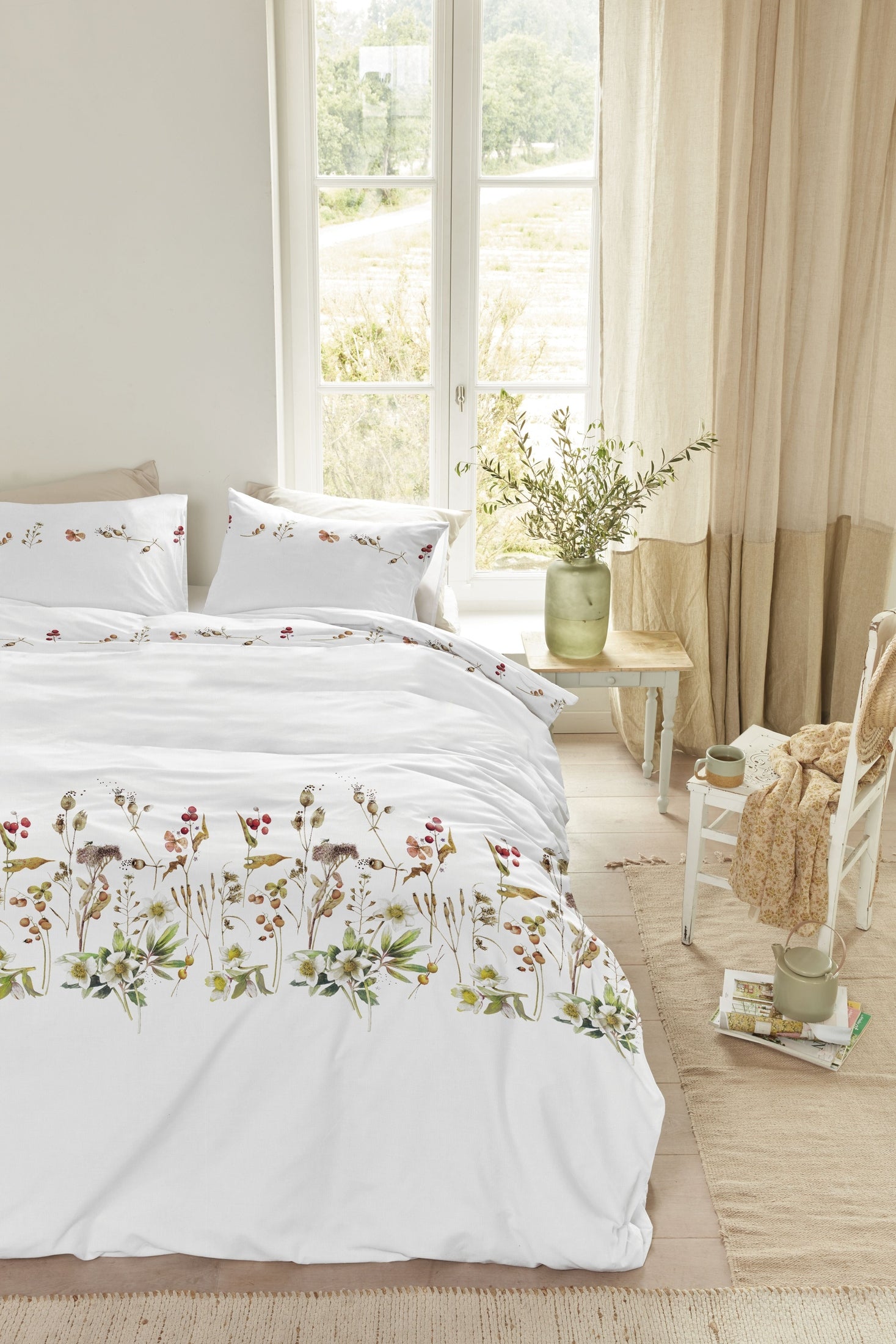 Marjolein Bastin Dekbedovertrek Flanel Winter Tale Multi