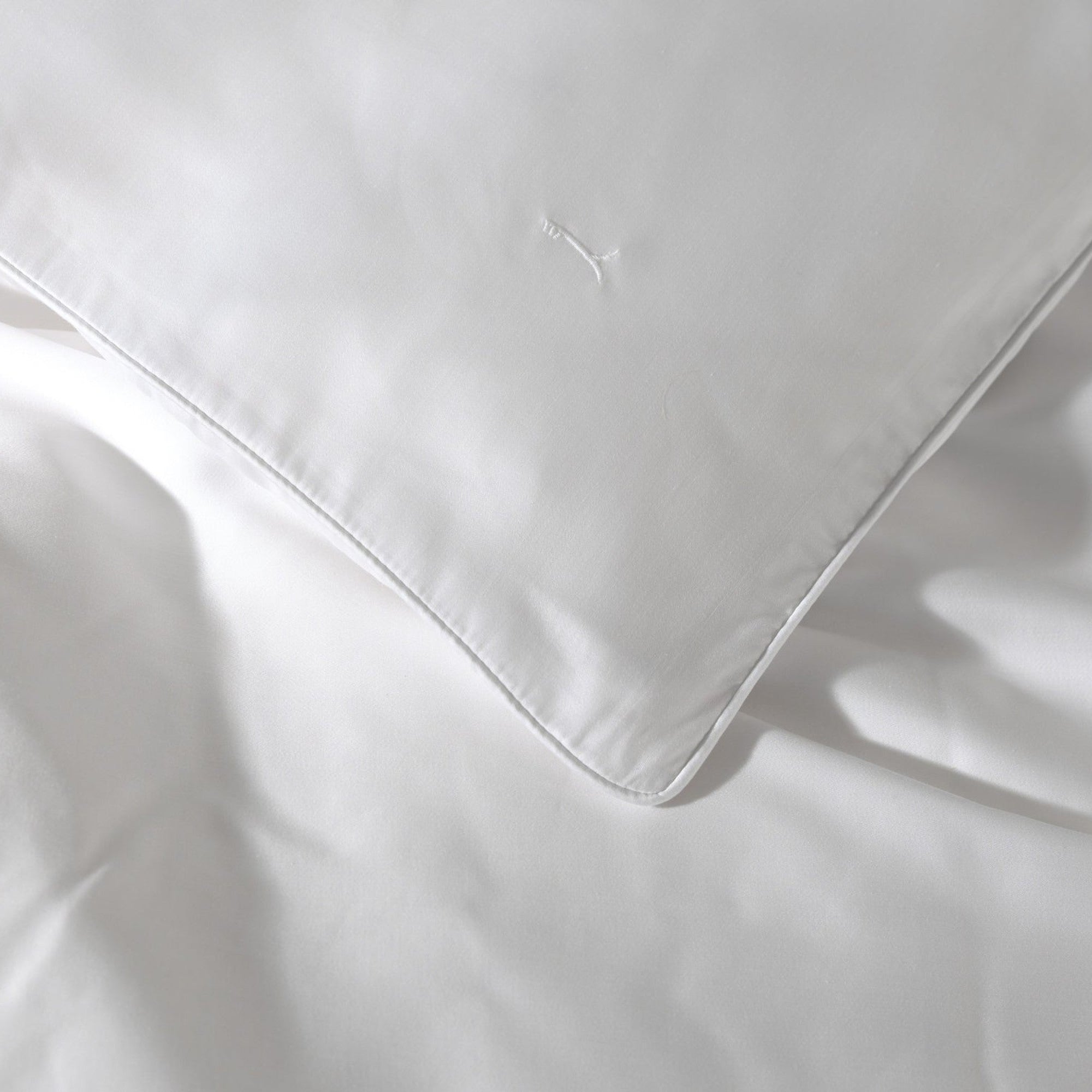 Yellow dekbedovertrek Suite New York Blanc de Blanc lyocell