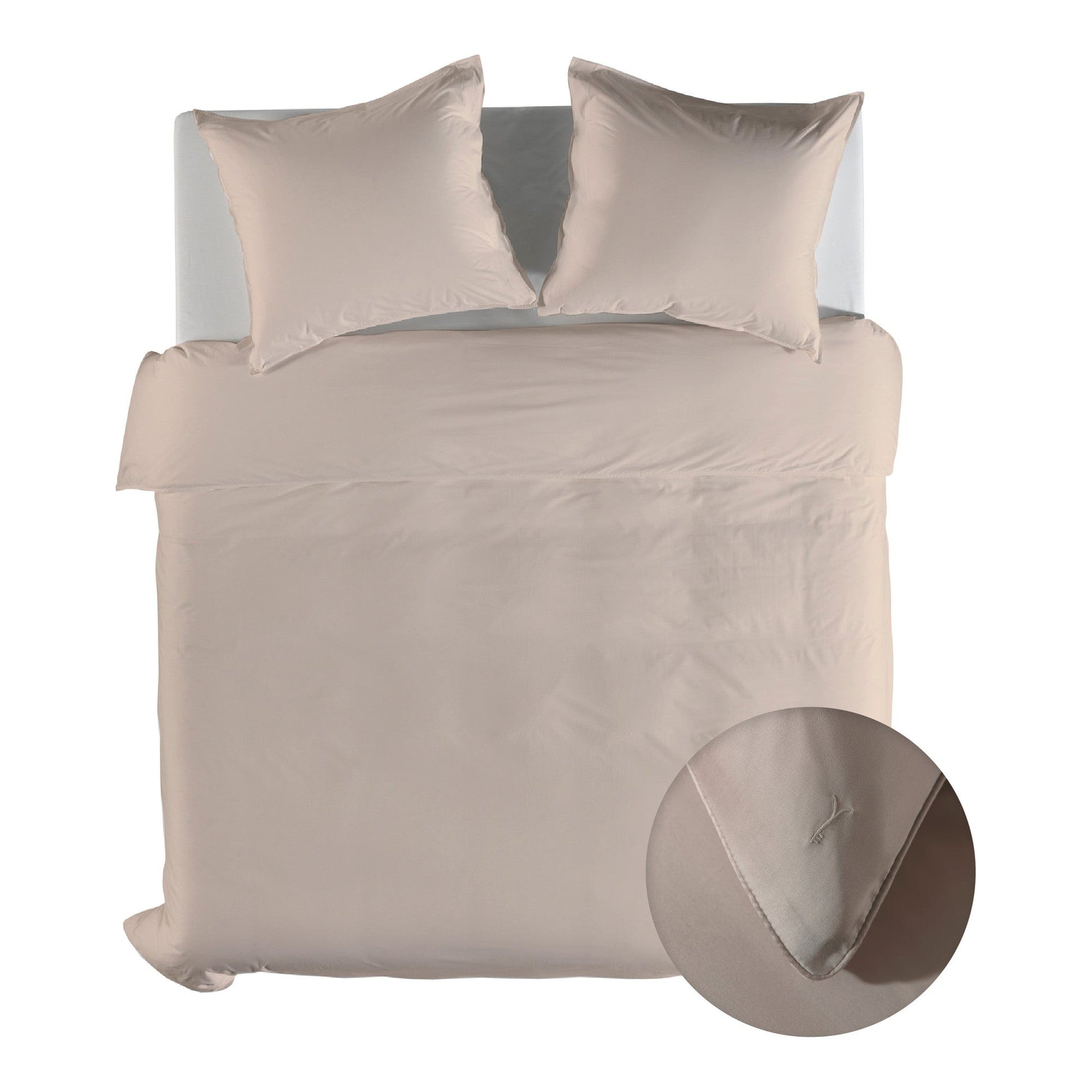 Yellow dekbedovertrek Suite New York Dollar Sand lyocell