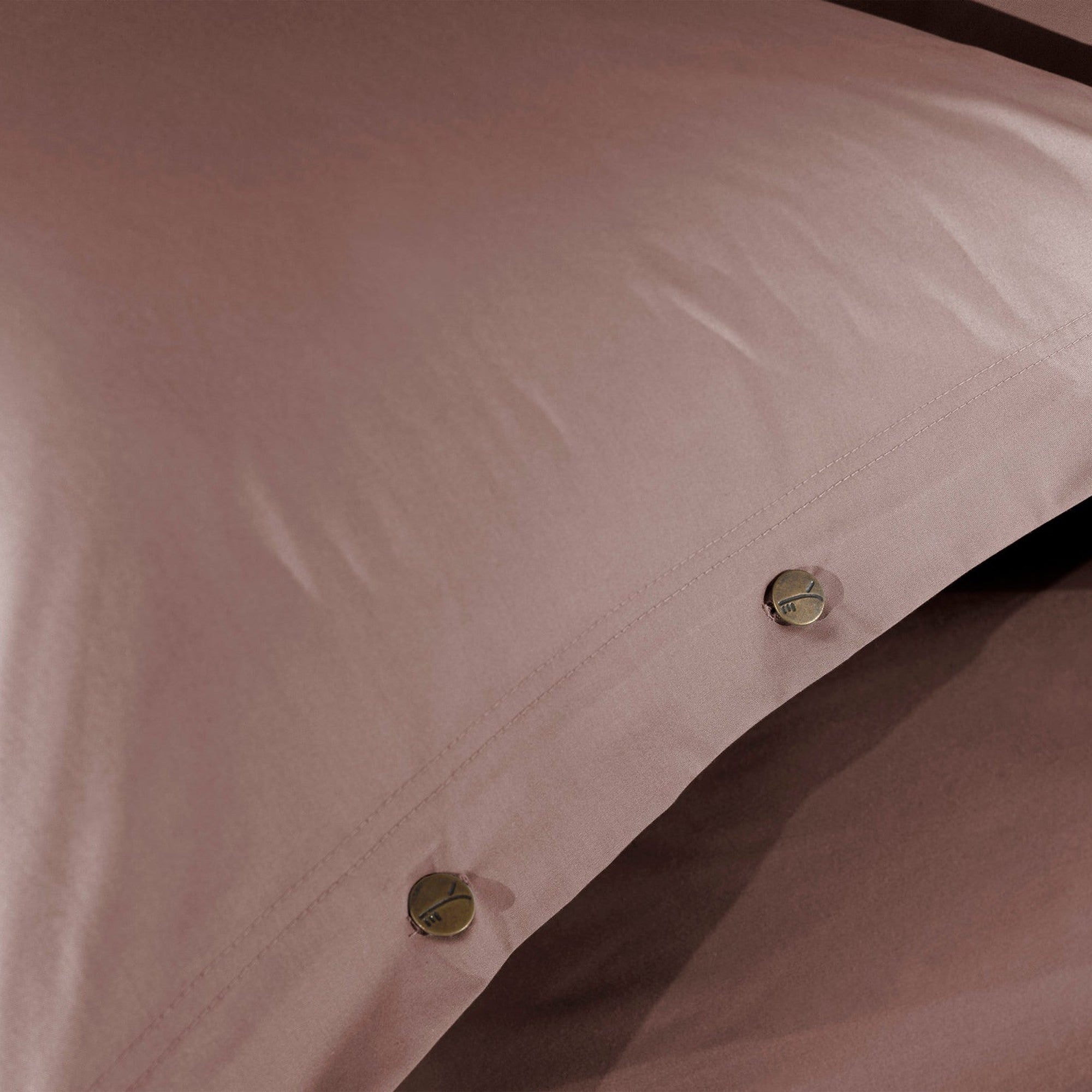 Yellow dekbedovertrek Percale Canyon Rose katoen percale