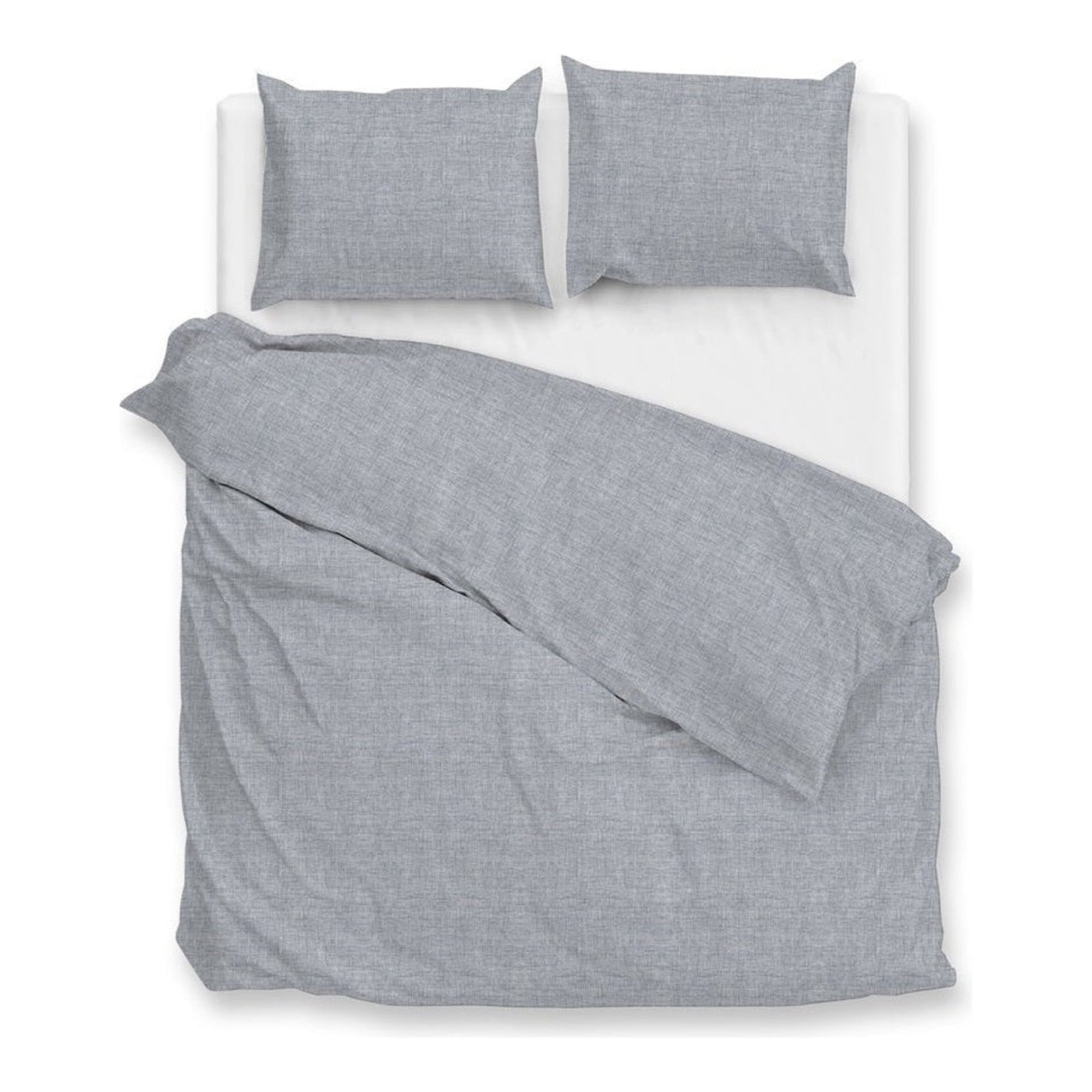 Zo Home dekbedovertrek flanel Flanella di Lino Denim