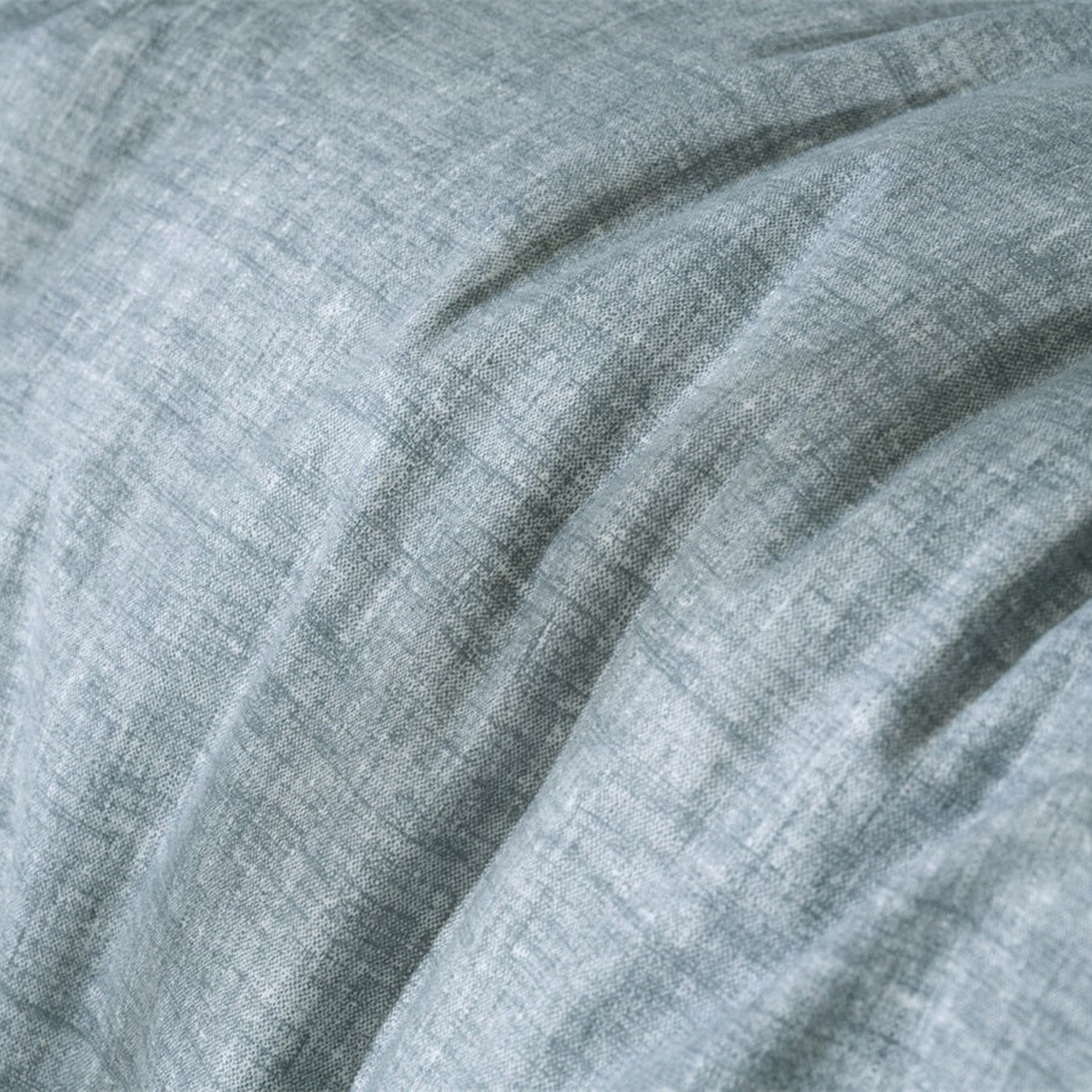 Zo Home dekbedovertrek flanel Flanella di Lino Denim