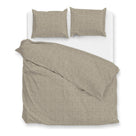 Zo Home dekbedovertrek Flanella di Lino Khaki Beige flanel