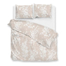 Zo Home dekbedovertrek katoen Ibisco di Lino Sandy beige