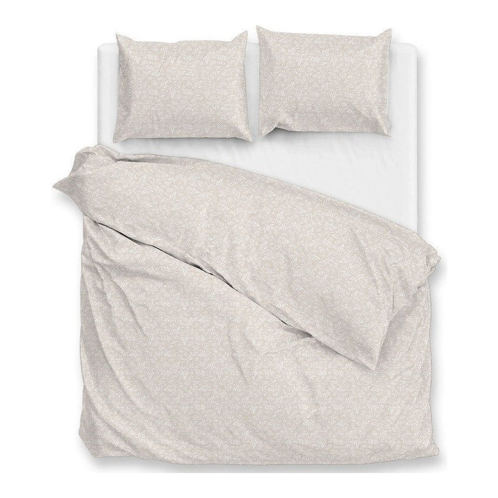 Zo Home dekbedovertrek katoen Petali di Lino Sandy beige