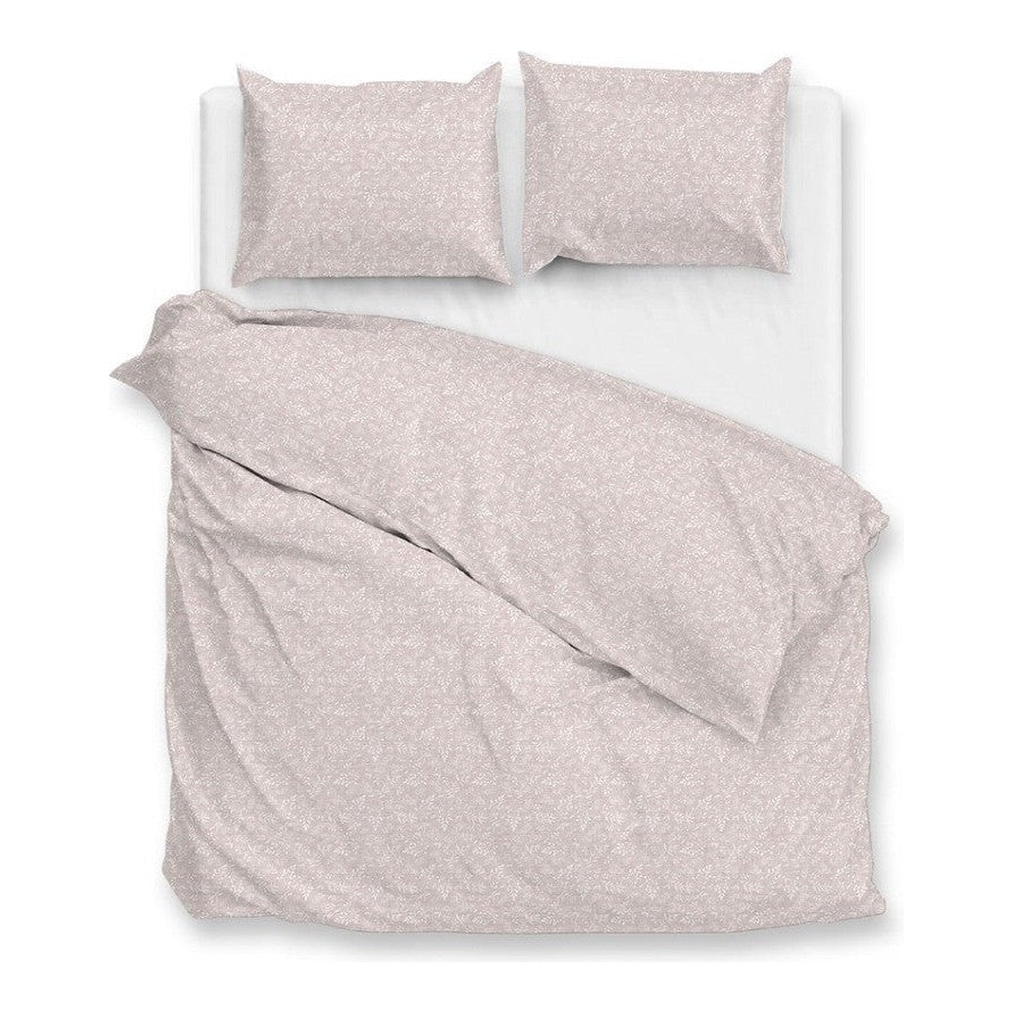 Zo Home dekbedovertrek katoen Petali di Lino Shell Nude