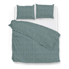 Zo Home dekbedovertrek Lino Emerald Green katoen