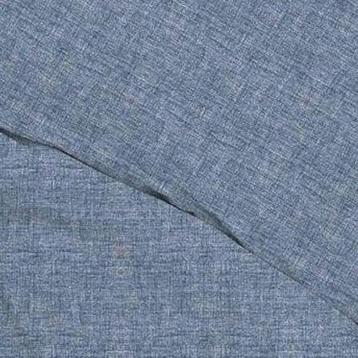 Zo Home dekbedovertrek Lino Urban Blue katoen