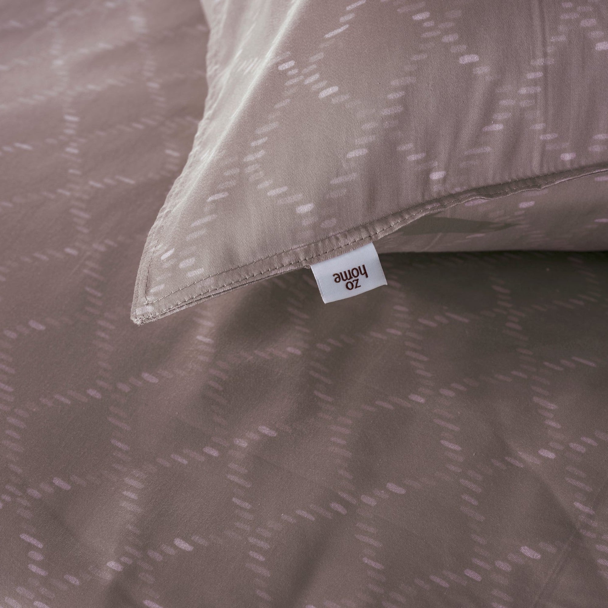 Zo Home dekbedovertrek Linea di Satinado Purple Dove katoen-satijn
