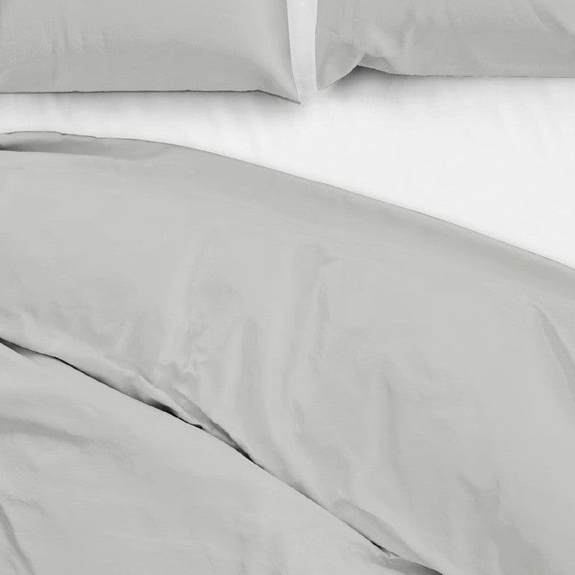 Zo Home dekbedovertrek satijn Satinado Ash Grey