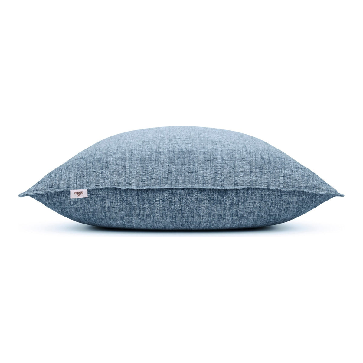Zo Home kussensloop Lino Urban Blue katoen