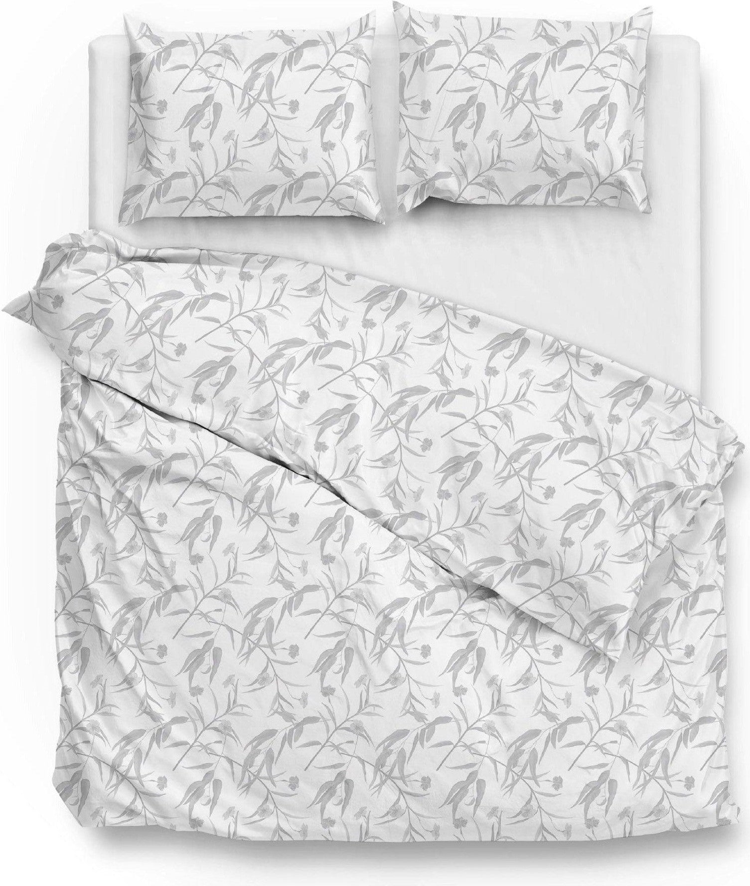 Zo Home Dekbedovertrek Zo Home Dekbedovertrek Fiori-di-Satinado White Katoen-satijn